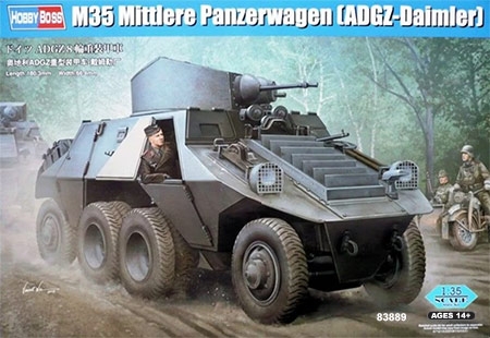M35 Mittlere Panzerwagen (ADGZ-Daimler) - 1/35
