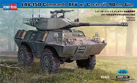 LAV-150 Commando AFV w/ Cockerill 90mm Gun - 1/35