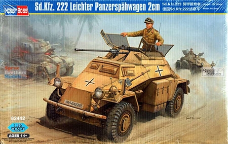 Sd.Kfz. 222 Leichter Panzerspahwagen 2cm - 1/35
