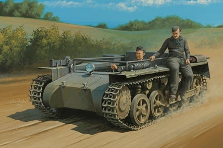 German Pz.Kpfw.1 Ausf. A ohne Aufbau - 1/35