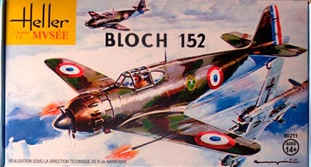 Bloch 152C1 - Heller Museum - 1/72