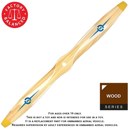 Hélice de madeira Wood-Maple - 20x10