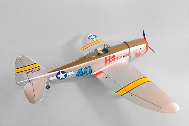 P-47 Thunderbolt 20-33 cc gasolina - ARF - Elétrico e Combustão