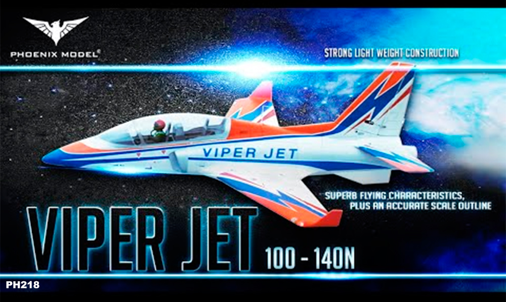 VIPER JET 2,1m - 82,6'' w/ Tail Pipe and Electric Retra
