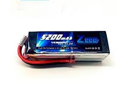 6S  Bateria de LiPo 22,2V 5200mAh 50C soft case com plugue XT60