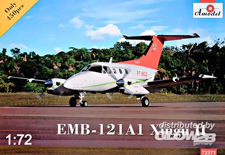 Embraer EMB-121A1 Xingu II - 1/72 - NOVIDADE!