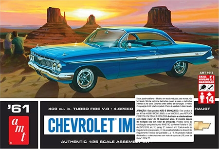Chevy Impala SS 1961 - 1/25 - NOVIDADE!
