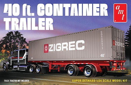 Trailer Semi Container de 40 pés - 1/25