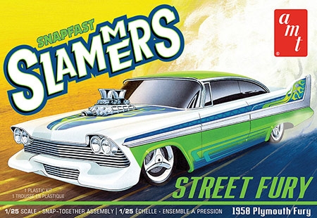 Street Fury 1958 Plymouth - Slammers SNAP - 1/25 