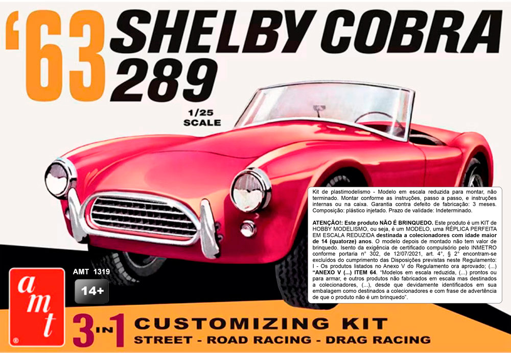 1/25 Shelby Cobra 289 