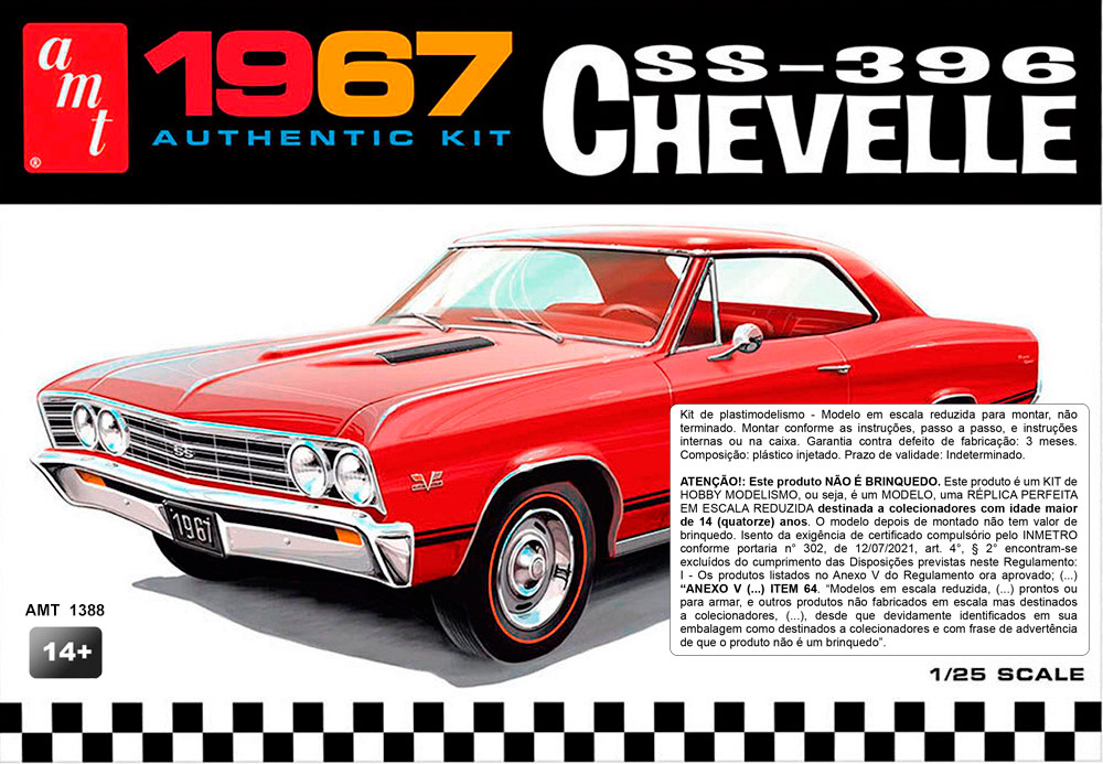 1/25 1967 Chevrolet Chevelle SS396 