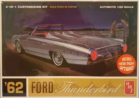Ford Thunderbird 1962 - 1/25 - DISPON?VEL POR TEMPO LIMITADO!