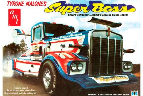 Cavalo mecânico Tyrone Malone Kenworth Super Boss - 1/25
