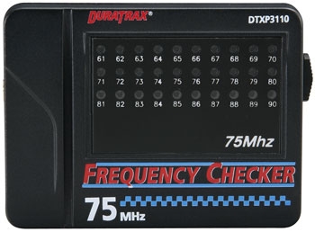 75MHZ RADIO FREQUENCY CHECKER
