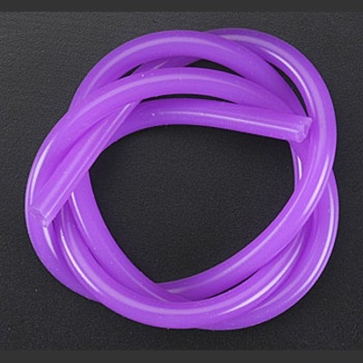 Tubo de silicone púrpura - 2 pés (60,9 cm)