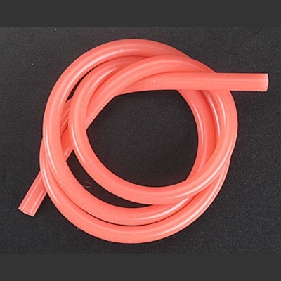 Tubo de silicone vermelho - 2 pés (60,9 cm)