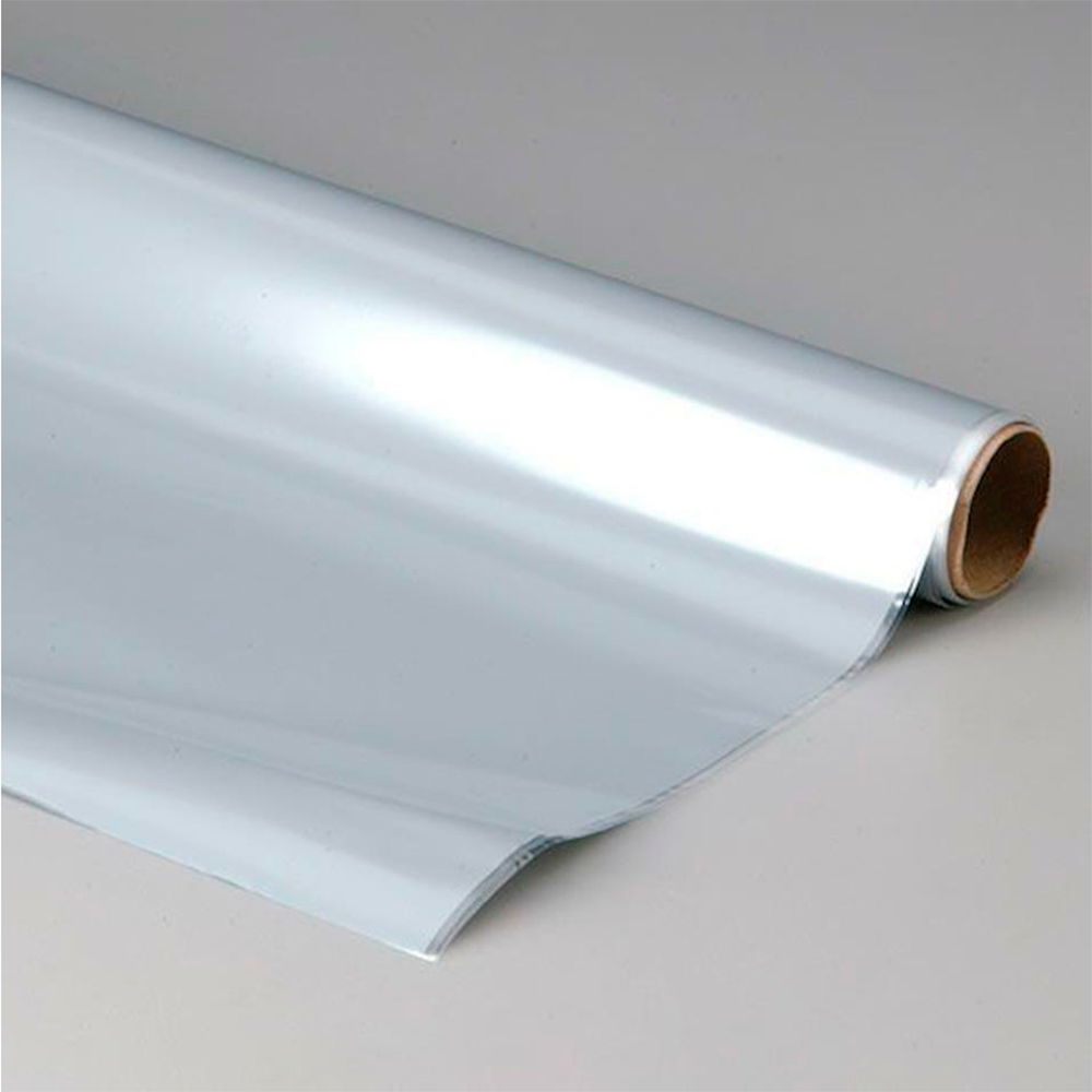 Plástico termoadesivo Chinakote - 64 cm larg. - PEDIDO MINIMO de 2,0 METROS - Argent Silver