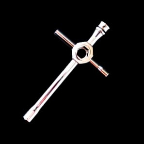 Chave de boca em T - Grande, chave de vela(8mm),17 mm, 12 mm, 10 mm, 7 mm e 5,5 mm
