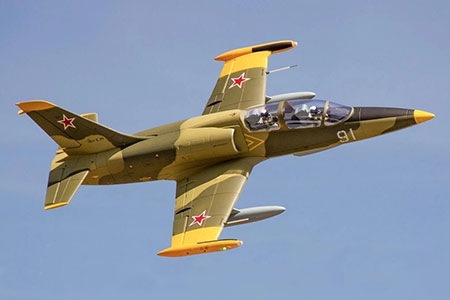 L-39 Albatros (Yellow) PNP D.E - Com motor EDF e servos