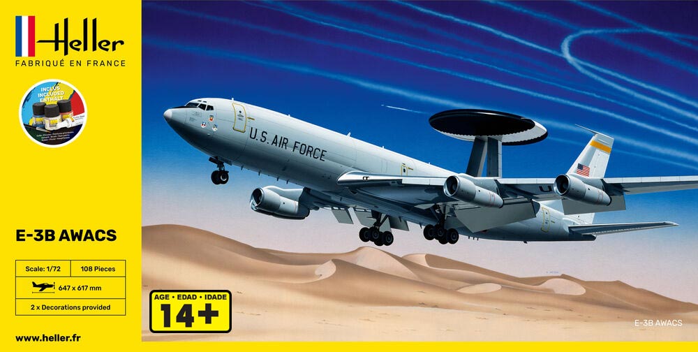 E-3B AWACS - STARTER KIT - 1/72