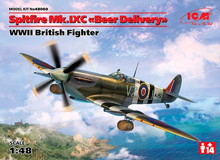 Spitfire Mk.IXC Beer Delivery WWII British Fighter - 1/48
