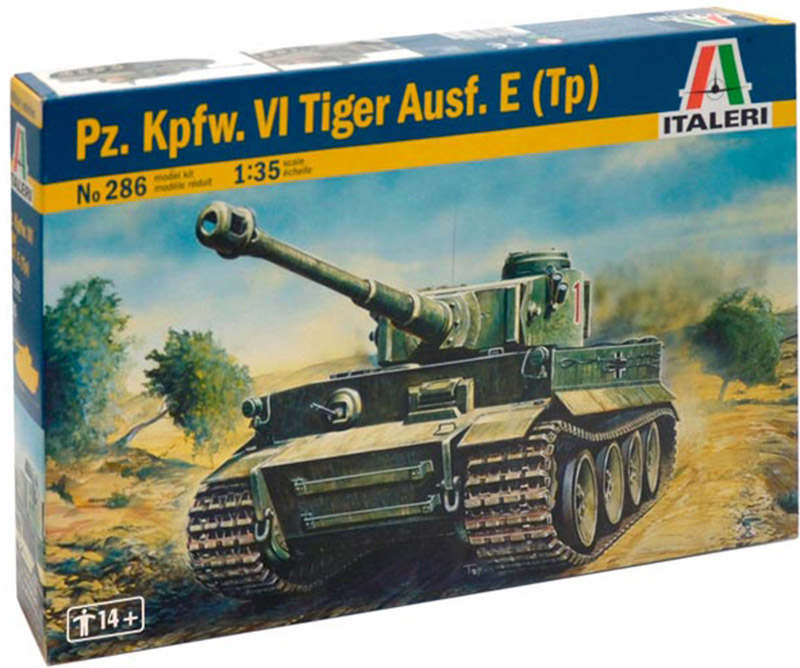 Tanque Tiger I AUSF. E/H1 - 1/35