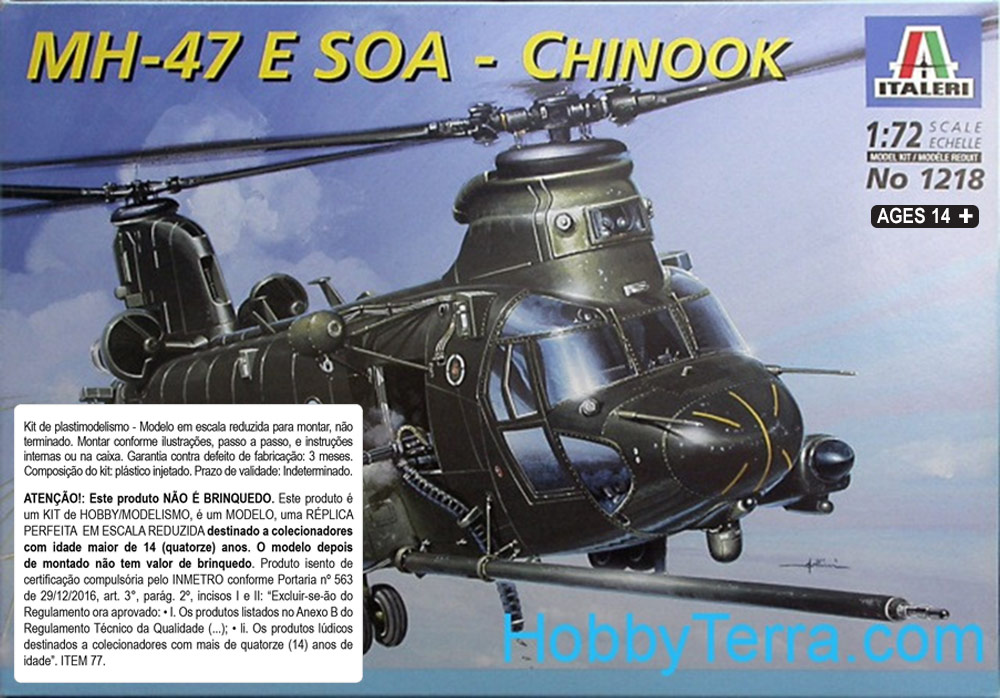 MH-47 E SOA Chinook - 1/72