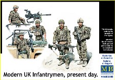 Modern UK infantrymen present day - 1/35