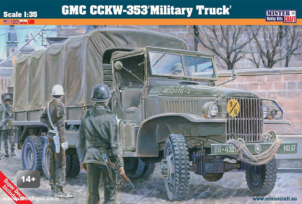 GMC CCKW-353MILITARY TRUCK - 1/35