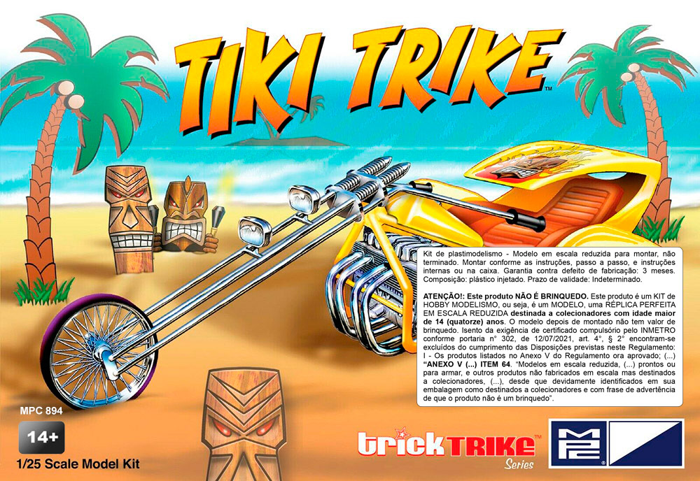 1/25 Tiki Trike (Trick Trikes Series)  