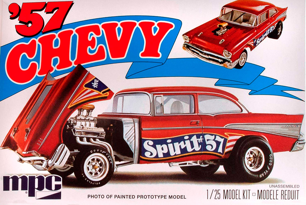 1/25 1957 Chevy Flip Nose Spirit of 57 