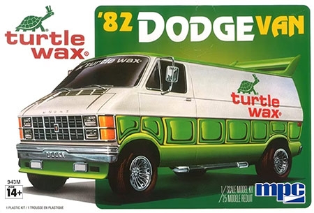 Dodge Van Custom (Turtle Wax) 1982 - 1/25