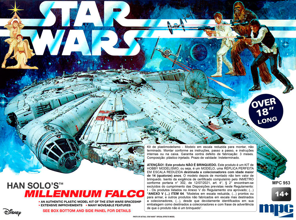1/72 Star Wars/ A New Hope Millennium Falcon  2 