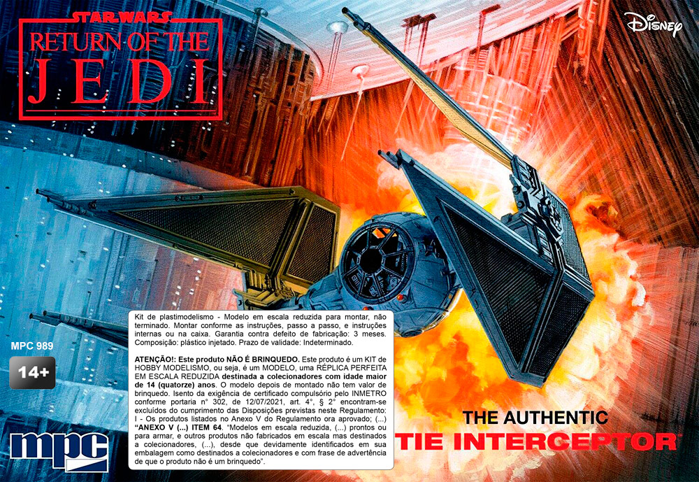 1/48 Star Wars/ Return of the Jedi Tie Interceptor 
