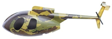 Cabine de helicóptero Bravo III - Verde