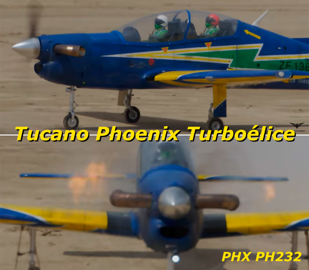 Tucano Phoenix Turboélice  LANÇAMENTO!