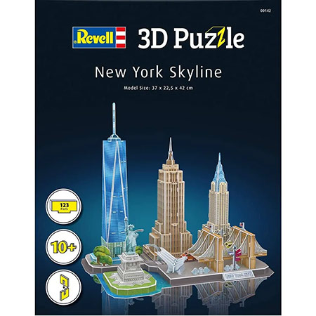 Paisagens de Nova York - 3D Puzzle - 420 mm