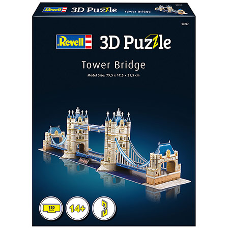 London Tower Bridge - 3D Puzzle - 195 mm