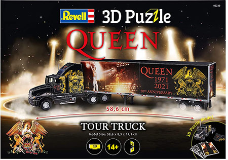 QUEEN Tour Truck - 50th Anniversary - 3D Puzzle