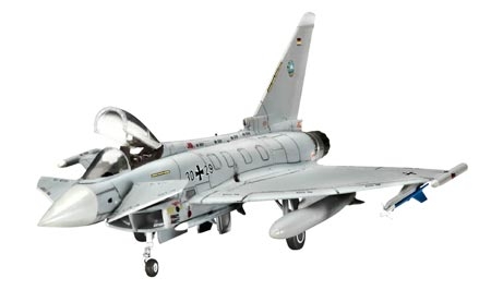 Model Set Eurofighter Typhoon - 1/144  - Vem com cola, pincel e tinta