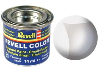 Tinta Revell para plastimodelismo - Verniz transparente brilhante - esmalte sintético - 14ml