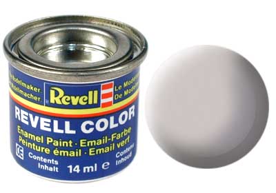 Tinta Revell para plastimodelismo - Esmalte sintético - Cinza médio USAF - 14ml