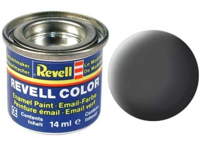 Tinta Revell para plastimodelismo - Esmalte sintético - Cinza oliva - 14ml