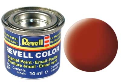 Tinta Revell para plastimodelismo - Esmalte sintético - Ferrugem - 14ml
