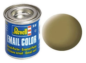Tinta Revell para plastimodelismo - Esmalte sintético - Cáqui fosco - 14ml