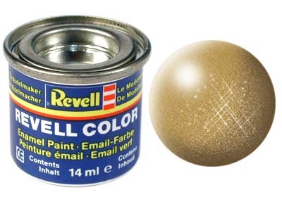 Tinta Revell para plastimodelismo - Esmalte sintético - Ouro - 14ml