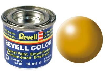Tinta Revell para plastimodelismo - Esmalte sintético - Amarelo Lufthansa seda - 14ml