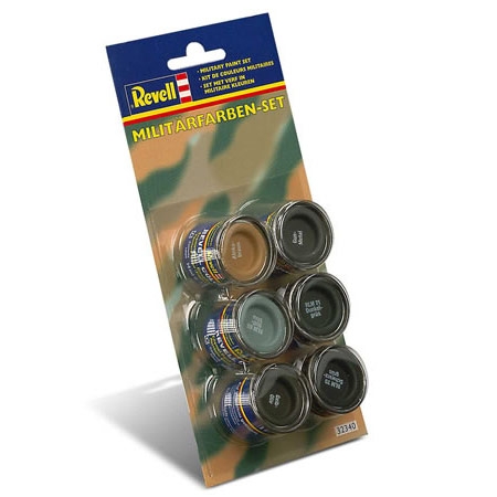 Tinta Revell para plastimodelismo - Military Colour Set 2 Enamel (6x14ml colours)