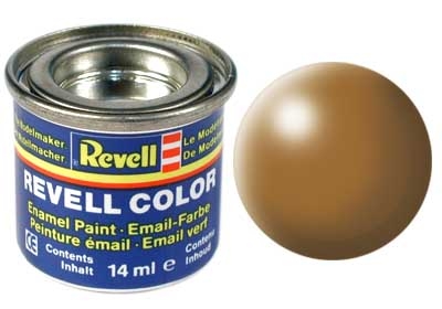Tinta Revell para plastimodelismo - Esmalte sintético - Marrom madeira seda - 14ml