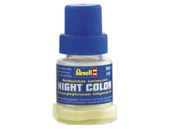 Tinta Revell para plastimodelismo - Fosforescente Night Color - 30ml